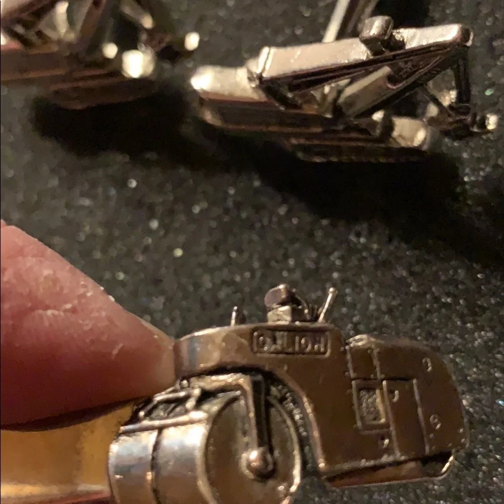 Vintage “Anderson Loader” Cuff Links & Tie Clip